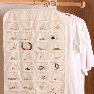 Double-Sided Wall Hanging Jewelry Organizer