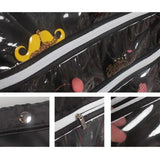 80 Pockets Hanging Jewelry Display Organizer Storage Bag Non-woven Foldable