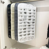 80 Pockets Jewelry Roll Bag Necklace Ring Earrings Storage Organizer