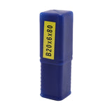 80 X 20 X 6 mm Boron Carbide Sandblasting Nozzle