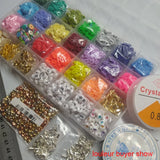 Polymer Clay Beads for Jewelry Making, DIY Craft Kits for Children