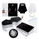 800-Piece Earring Necklace Card Set for Jewelry Display