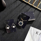 800 Pieces Marble Earring Necklace Display Card Holder Set