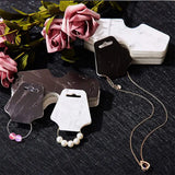 800 Necklace Display Cards Blank for 400 Earring Backs