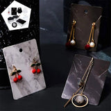 800 Necklace Display Cards Blank for 400 Earring Backs