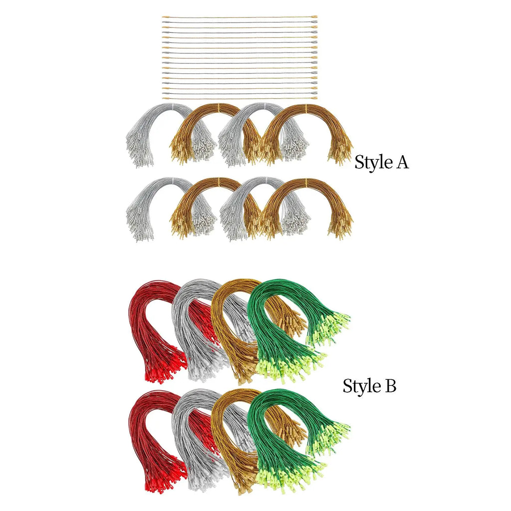 800 Tag Rope Buckle Clothing Labels Hang Rope Loop Tag Fasteners