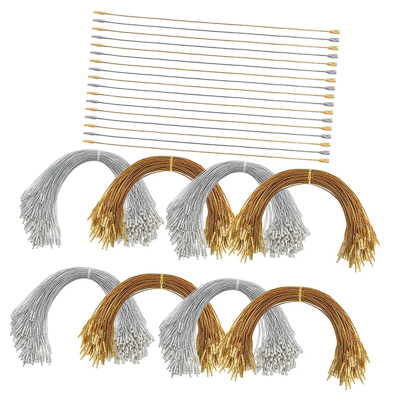 800 Tag Rope Buckle Clothing Labels Hang Rope Loop Tag Fasteners