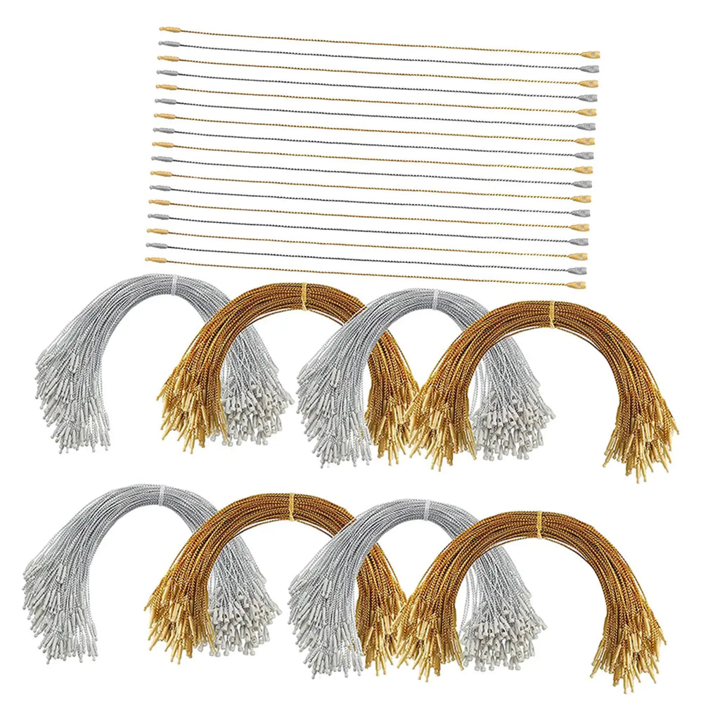 800 Tag Rope Buckle Clothing Labels Hang Rope Fastener for Luggage Shoes