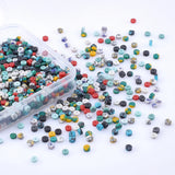 800Pcs 4mm Natural Stone Beads for Jewelry Making DIY Craft