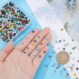 800Pcs 4mm Natural Stone Beads for Jewelry Making DIY Craft