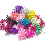 800pcs 5mm DIY Artificial Mini PVC Flower Stamen Pistil Simulated Flowers