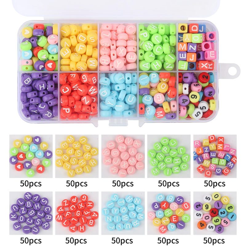 800pcs CCB Beads Kit for Jewelry Making