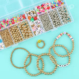 800pcs CCB Beads Kit for Jewelry Making