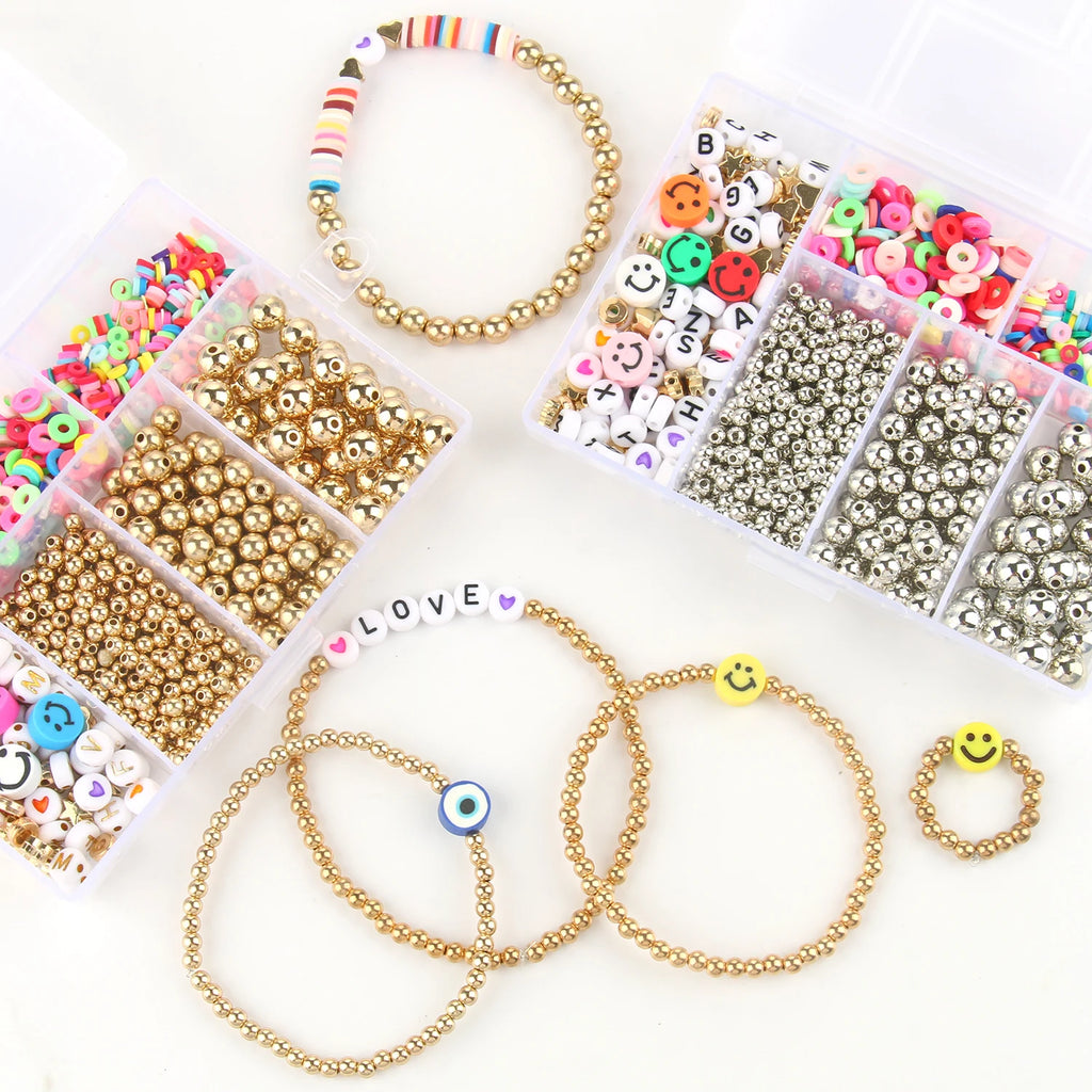 800pcs CCB Beads Kit for Jewelry Making