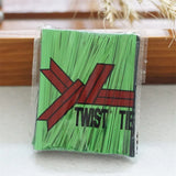 800pcs Metallic Twist Ties for Candy Bag Sealing