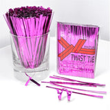 800pcs Metallic Twist Ties for Candy Bag Sealing