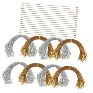 800x Tag Rope Buckle 7.87inch for Clothing Labels Hang Rope Loop Tag Fasteners