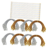 800x Tag Rope Buckle 7.87inch for Clothing Labels Hang Rope Loop Tag Fasteners