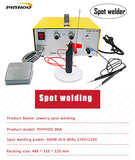 80A Hand Held Pulse Spot Welder for Silver Jewelry Processing