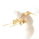 80MM Butterfly Tassel Earrings Charms Pendants High Diy Jewelry Accessories