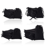 80Pcs Rectangle Velvet Pouches Jewelry Storage Candy Gift Bags
