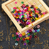80Pcs Small Coil Pineapple Knots Woven Tassel Cap DIY Jewelry Bracelets