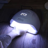 80W UV Resin Fast Curing Lamp Nail Art Manicure Gel Dryer Tool