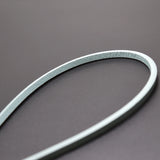 4*3mm Flat Leather Straps Strings Rope 5pcs/Lot