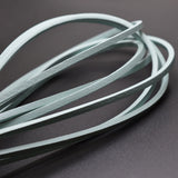 4*3mm Flat Leather Straps Strings Rope 5pcs/Lot