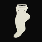 80pc Cardboard Anklet Display Cards for Jewelry, 155x50x0.8mm
