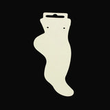 80pc Cardboard Anklet Display Cards for Jewelry, 155x50x0.8mm