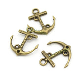 80pcs Antique Bronze Love Summer Charms Pendant