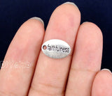 80pcs Tibetan Silver Faithfulness Charms Pendant 14x10mm