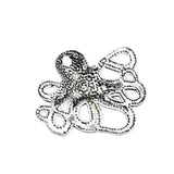 80pcs Tibetan Silver Octopus Charms Pendants 23x20mm