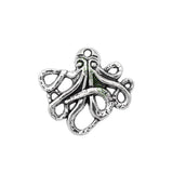 80pcs Tibetan Silver Octopus Charms Pendants 23x20mm