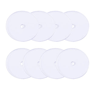 80pcs Clear Disc Pads Earrings Stabilizer Earring Backs Stopper