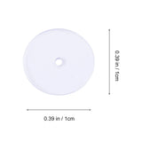 80pcs Clear Disc Pads Earrings Stabilizer Earring Backs Stopper
