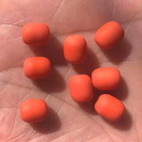 80pcs Glass Matte Beads 8x10mm Crystal Oval Bead Jewelry Making Diy Bracelet