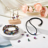 80pcs Rainbow Alloy Beads Fish Star Heart Skull Loose Spacer Metal Beads