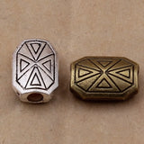 80pcs Vintage Flat Beads DIY Jewelry Accessories