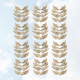 80pcs Wood Slices Craft DIY Ornaments for Birthday Crafts Accessories