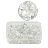 80pcs/box Glass Cabochons for DIY Jewelry 12-25mm