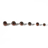 80pcs Round Wood Beads for DIY Jewelry 8-17MM