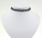 Beads Elastic Tattoo Choker Necklace 80s 90s 00s Gift Present