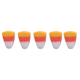 Halloween Resin Candy Corn Beads & Earrings Set for DIY Jewelry Making