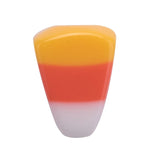 Halloween Resin Candy Corn Beads & Earrings Set for DIY Jewelry Making
