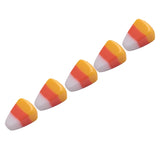 Halloween Resin Candy Corn Beads & Earrings Set for DIY Jewelry Making