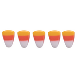 81-Pack Resin Corn Beads and Earrings Set for Jewelry Making