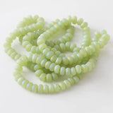 82PCS Frosted Glass Beads Bracelets DIY Beaded Necklaces