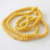 82PCS Frosted Glass Beads Bracelets DIY Beaded Necklaces